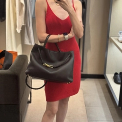 보테가 베네타 안디아모 라지 브라운